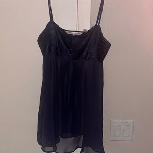 Victoria‎ secret chemise dark blue size medium